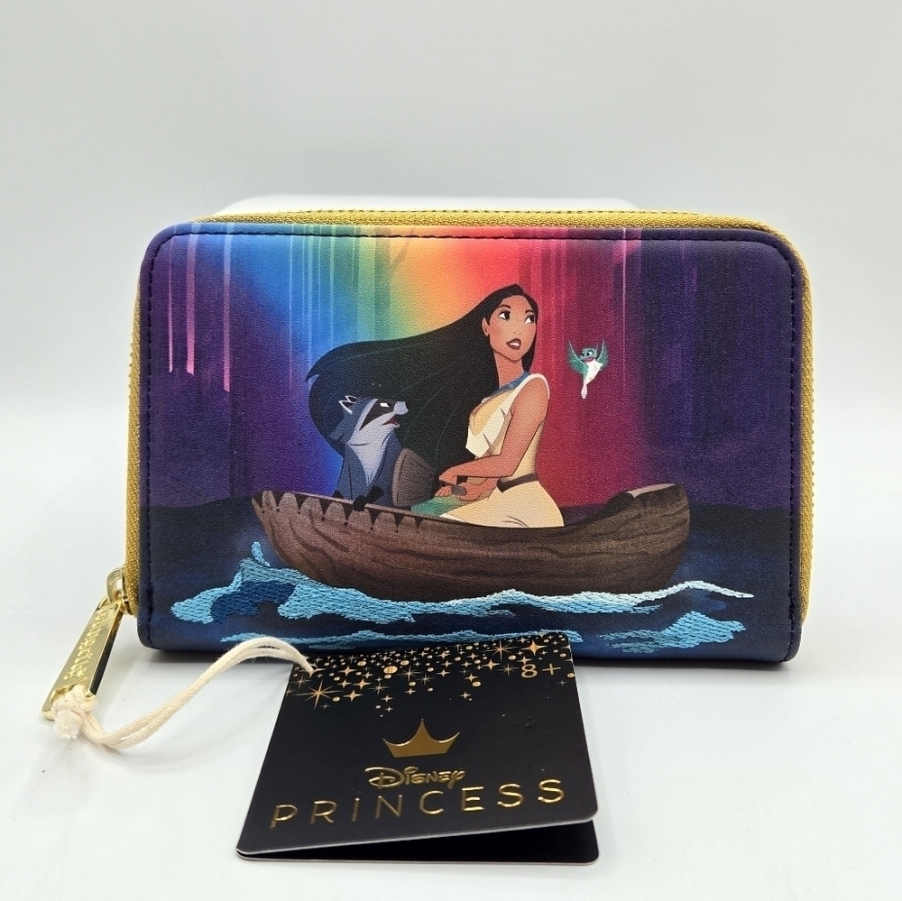 Loungefly Pocahontas Just Around The River Bend Disney Wallet - Picture 4 of 8